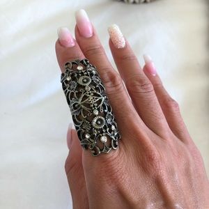 Metal Cocktail Ring